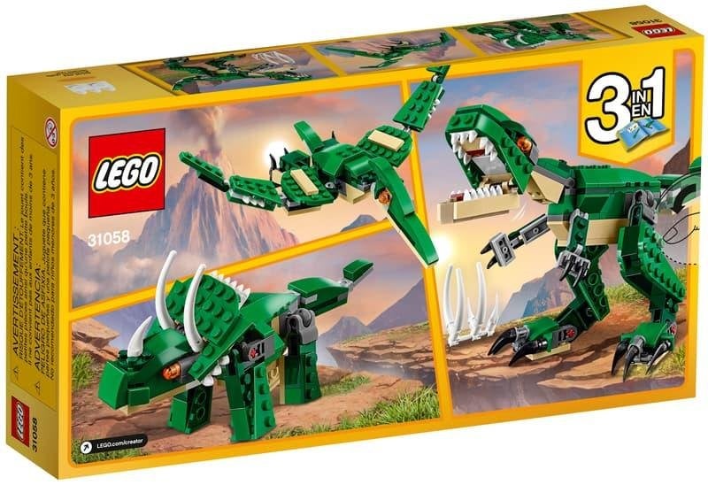 Lego Machtige dinosaurussen 3 in 1, Ophalen, Lego, Compleet, Zo goed als nieuw