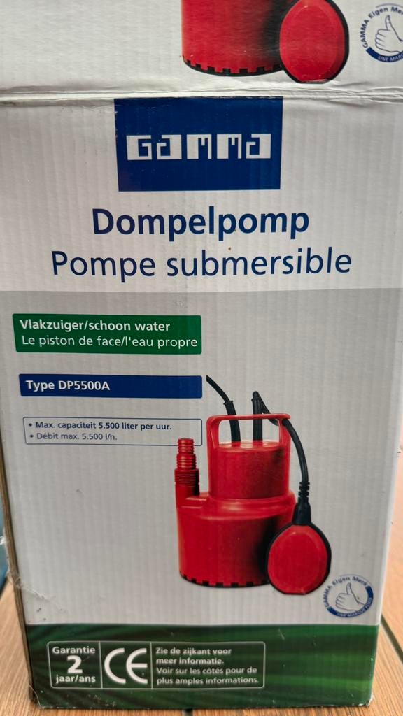 Dompelpomp, Ophalen, Zo goed als nieuw, Elektrisch, Dompelpomp