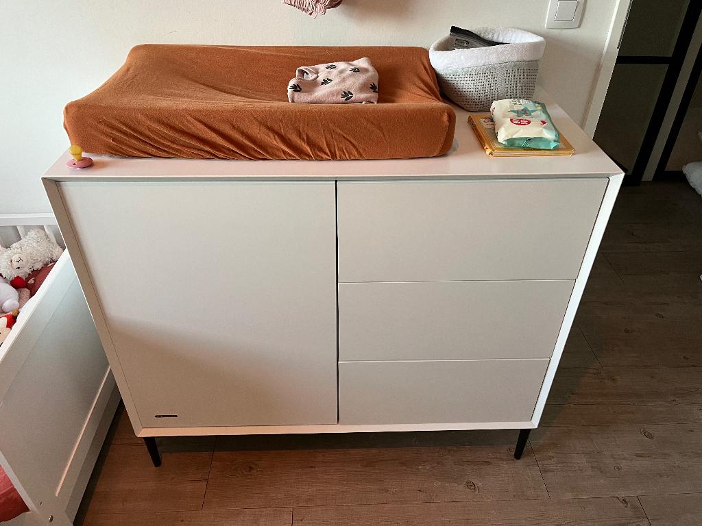 t.e.a.b. - KidsMill Ledikant & Commode [Lasse], Ophalen, Gebruikt, Ledikant