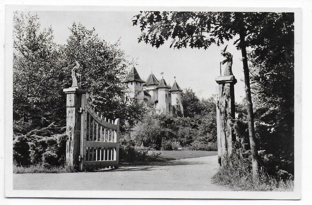 Efteling Oude Gelopen Ansichtkaart (B7482 ), Ophalen of Verzenden, 1960 tot 1980, Gelopen, Noord-Brabant