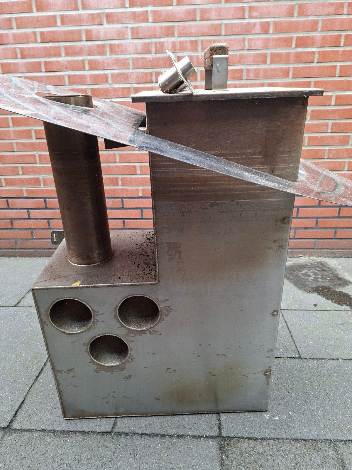 Kachel rvs hottub, Tuin en Terras, Tuinhaarden, Ophalen
