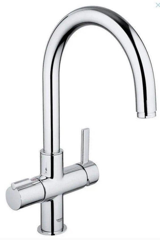 GROHE Red Duo Kraan (409244245), Huis en Inrichting, Keuken | Keukenbenodigdheden, Ophalen, Nieuw, Zilver