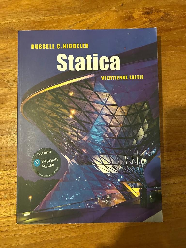 Statica - Russel C. Hibbeler - 14e editie, Boeken, Zo goed als nieuw, Russell C. Hibbeler, Beta, HBO