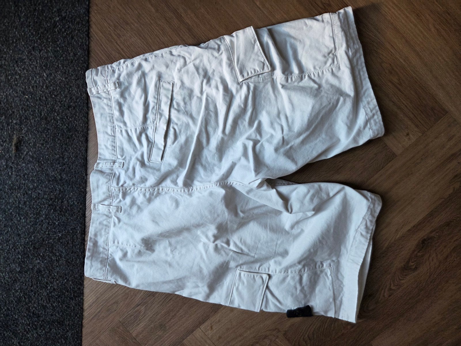 Stone Island Cargo Shorts - wit maat w31, Maat 52/54 (L), Wit, Ophalen of Verzenden, Stone Island
