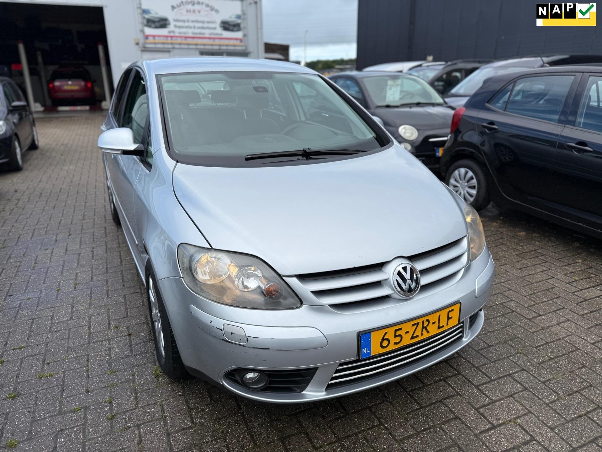 Volkswagen Golf Plus 2.0 FSI Sportline, LPG-G3Automaat, Auto's, Volkswagen, 730 kg, Gebruikt, 4 cilinders, Euro 4