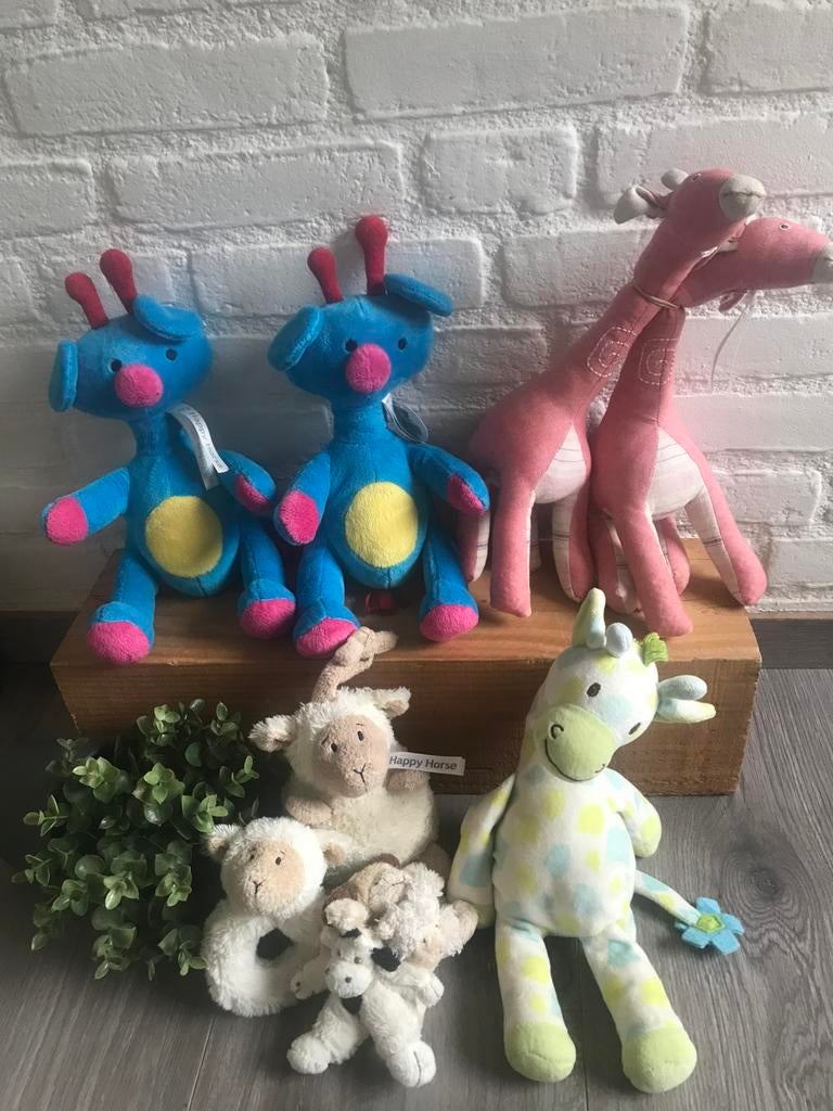 Diverse Happy Horse knuffeldoekjes /knuffeltjes, Overige merken, Overige karakters, Overige typen, Ophalen of Verzenden