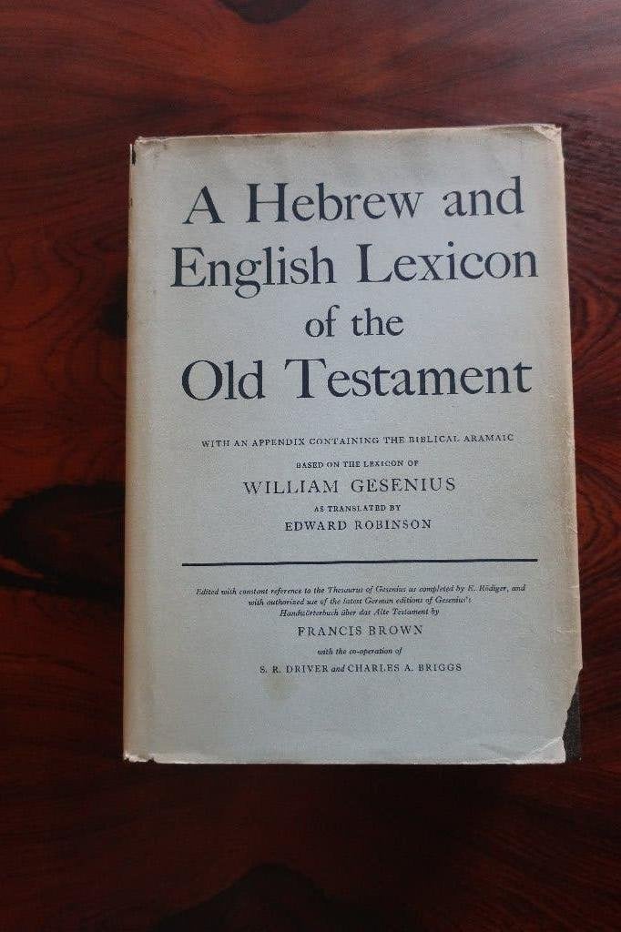 Hebrew and English Lexicon of the Old Testament, Boeken, Ophalen of Verzenden, Gelezen, Christendom | Katholiek