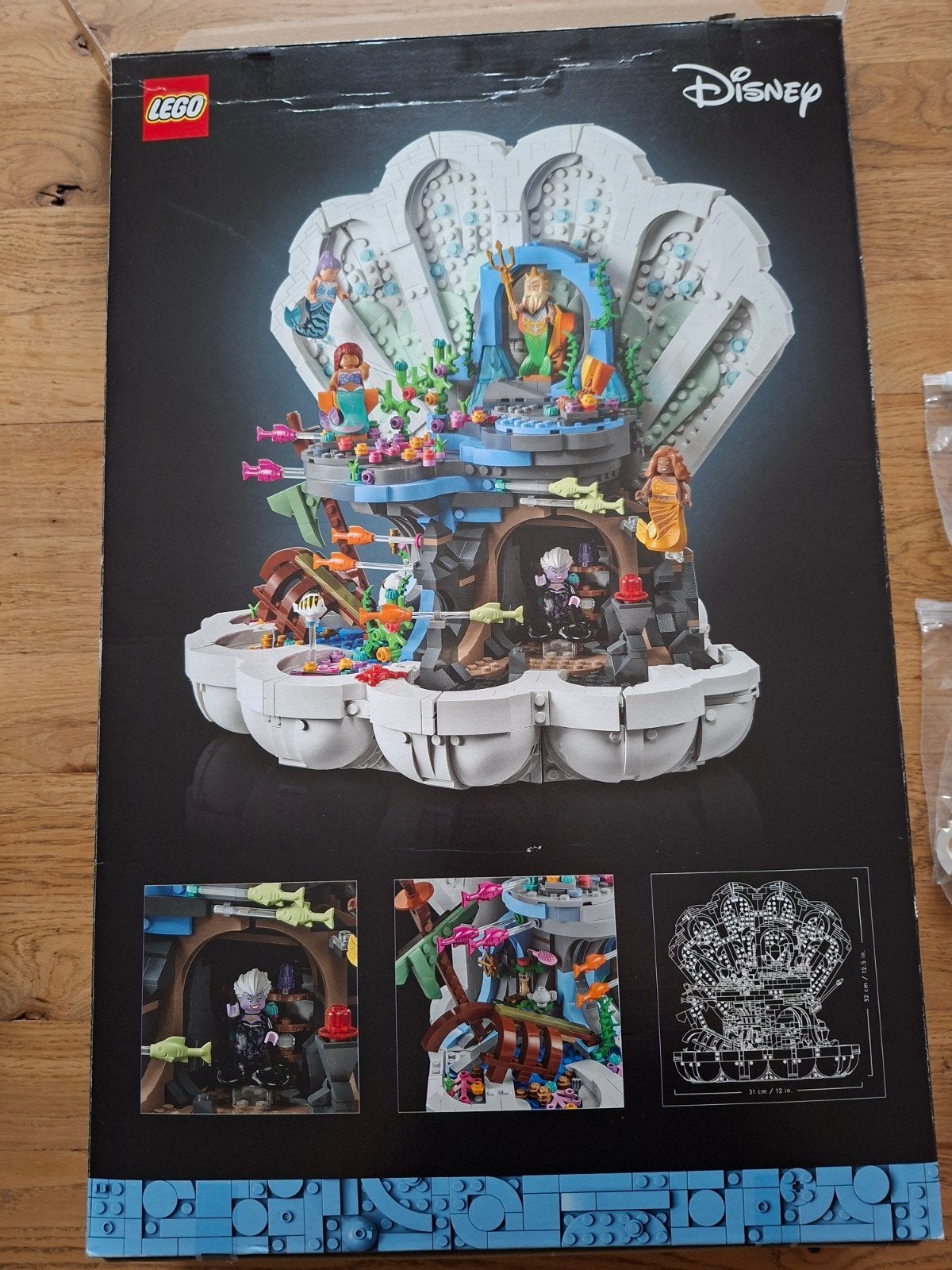 LEGO Disney De Kleine Zeemeermin Koninklijk Schelpenpaleis, Kinderen en Baby's, Ophalen, Lego, Zo goed als nieuw, Disney