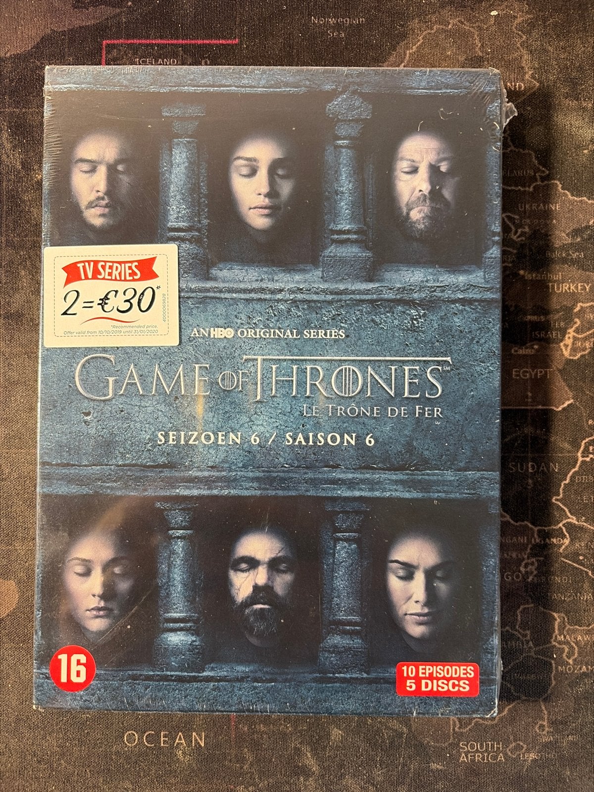 Game of Thrones - Seizoen 6 (Blu-ray), Vanaf 16 jaar, Science Fiction en Fantasy, Ophalen of Verzenden, Seizoen 6