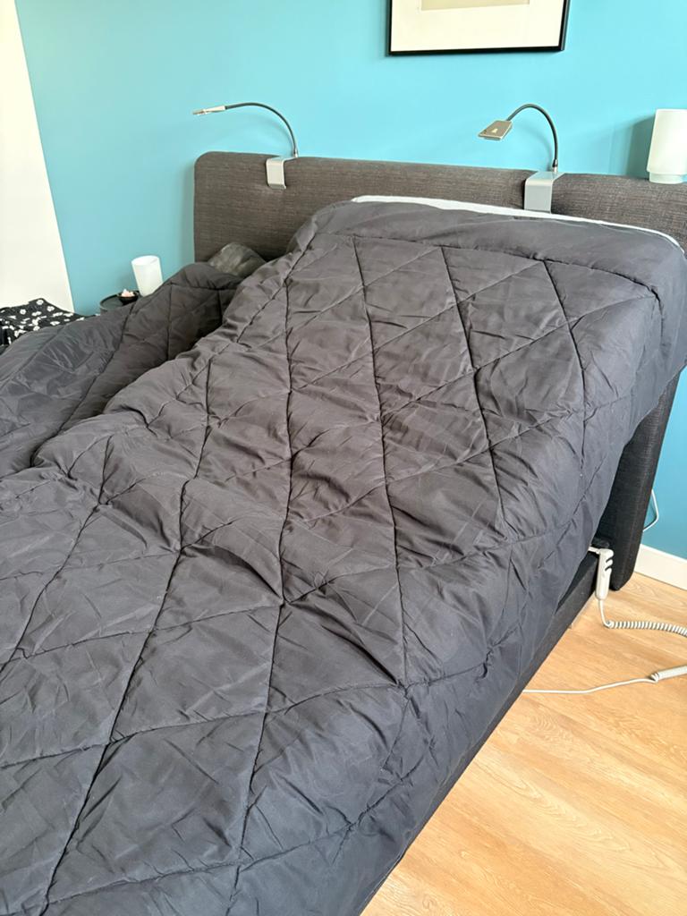 Te koop 2 persoons boxspring bed van Swiss Sense, Huis en Inrichting, Slaapkamer | Bedden, Tweepersoons, Ophalen of Verzenden