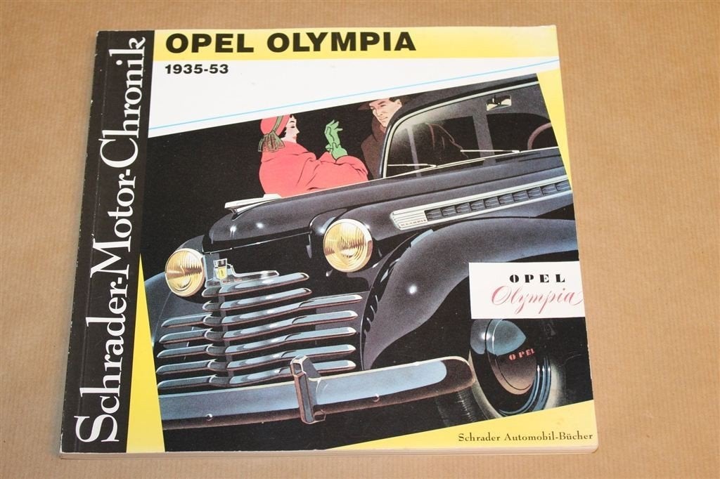 Opel Olympia 1935-53 — Vintage Autodocumentatie, Historie, Ophalen of Verzenden, Gelezen, Opel