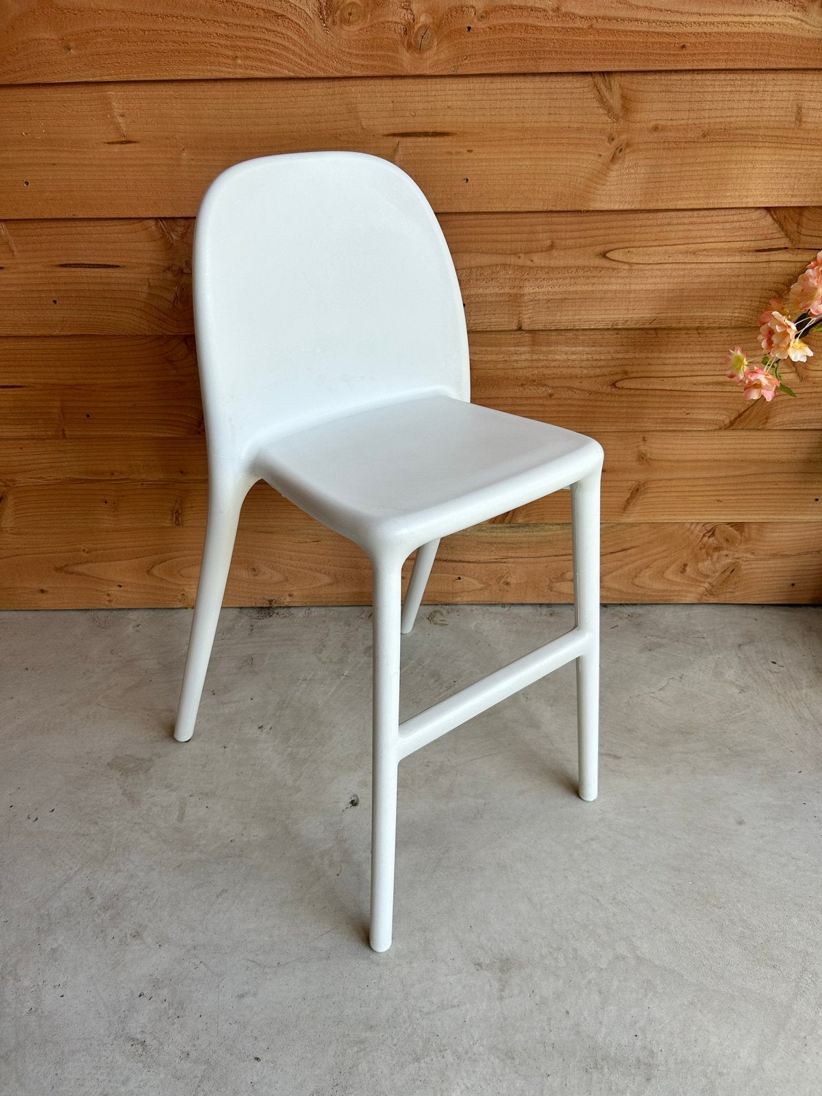 IKEA Urban stoel wit (2/3), Ophalen, Kunststof, Gebruikt, Wit