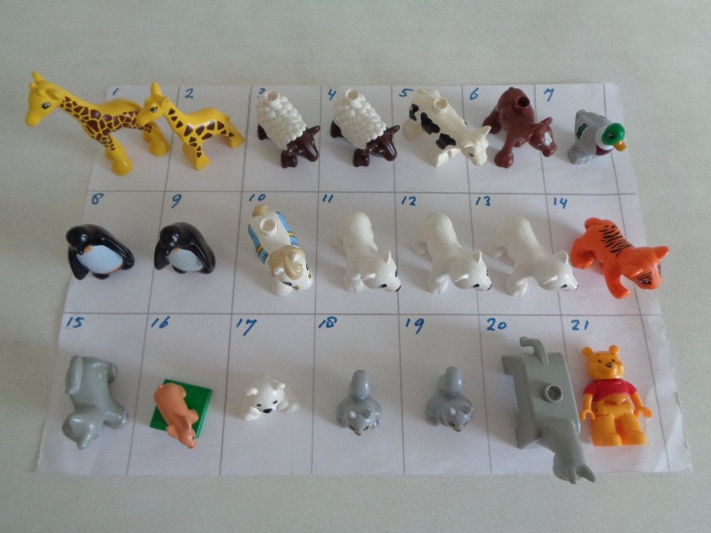Duplo boerderij en dierentuin dieren., Ophalen of Verzenden, Zo goed als nieuw, Duplo