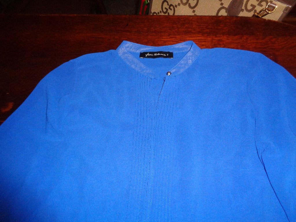 FRANS MOLENAAR kobalt blauwe blouse, Maat 46/48 (XL) of groter, Nieuw, FRANS MOLENAAR, Verzenden