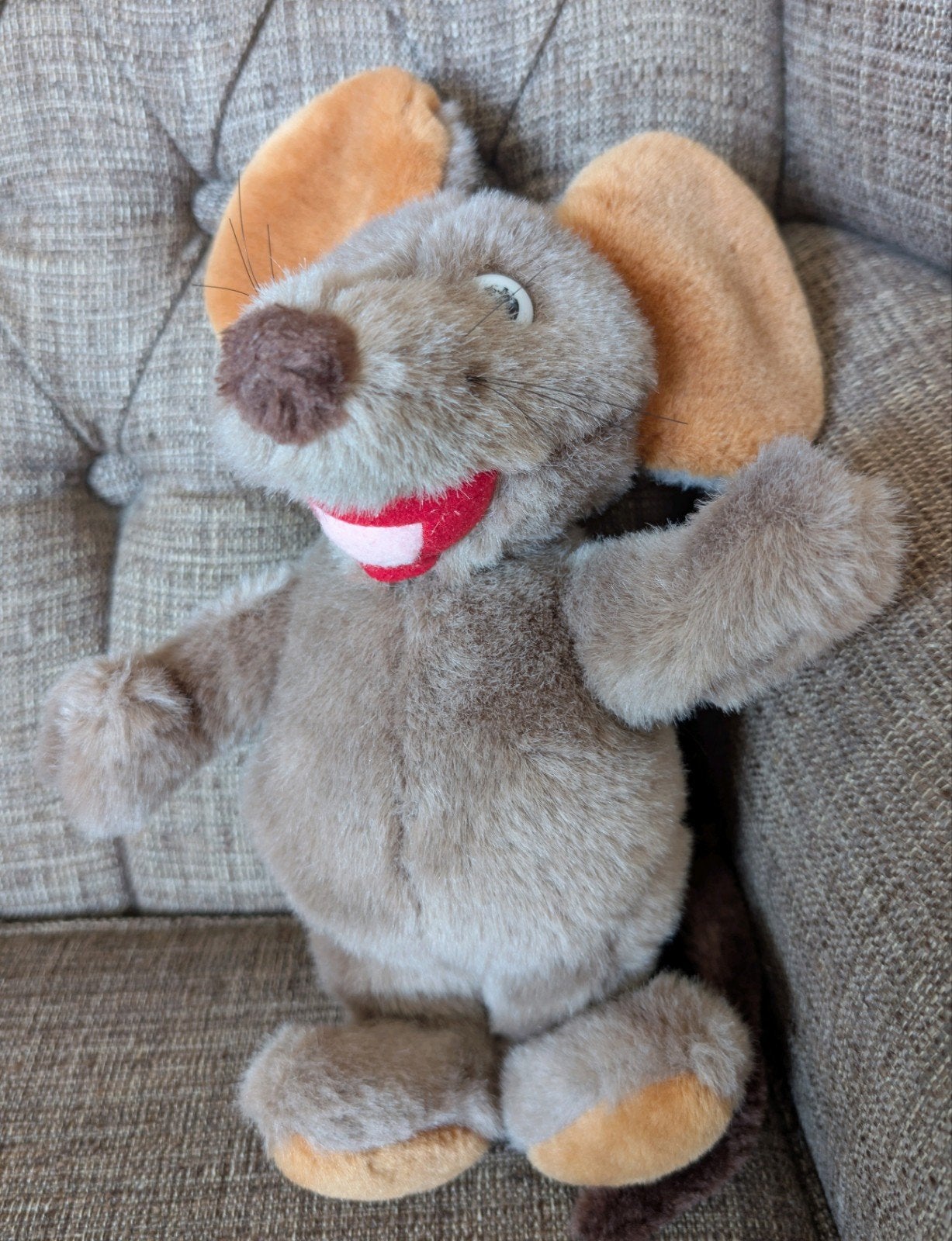 Vintage Ieniemienie knuffel Sesamstraat 1994, Kinderen en Baby's, Overige karakters, Verzenden, Zo goed als nieuw, Overige typen