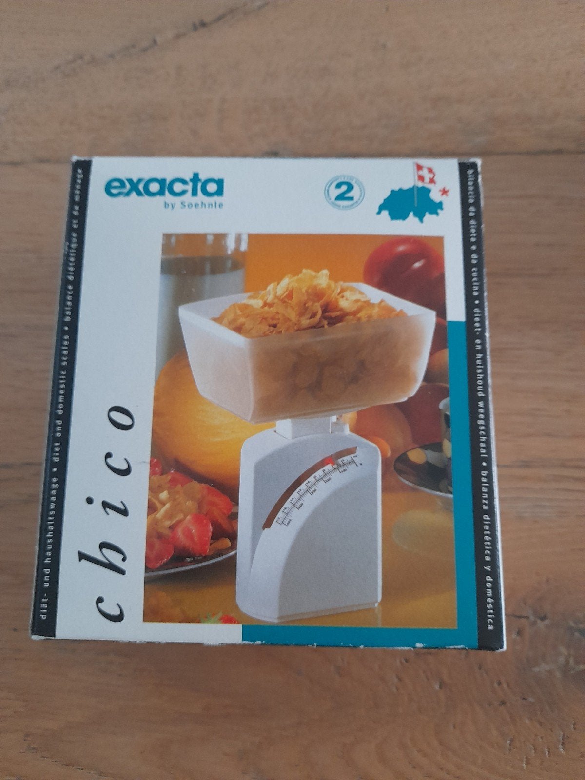 Exacta Chico Weegschaal tot 500 gram - Nieuw in doos, Witgoed en Apparatuur, Weegschalen, Ophalen, Minder dan 10 kg, Keukenweegschaal