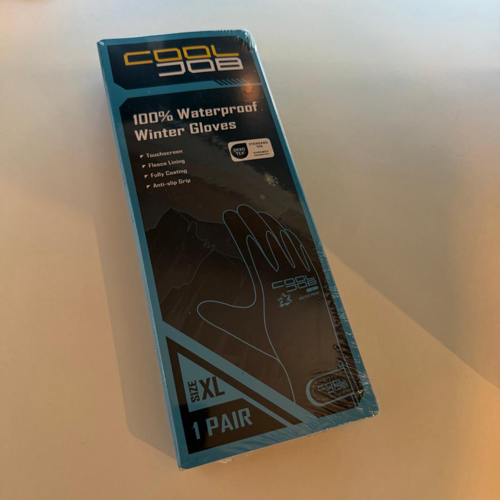 COOLJOB 100% Waterdichte Winterhandschoenen XL, Kleding | Heren, Mutsen, Sjaals en Handschoenen, Ophalen of Verzenden, Nieuw, Maat 56/58 (XL)