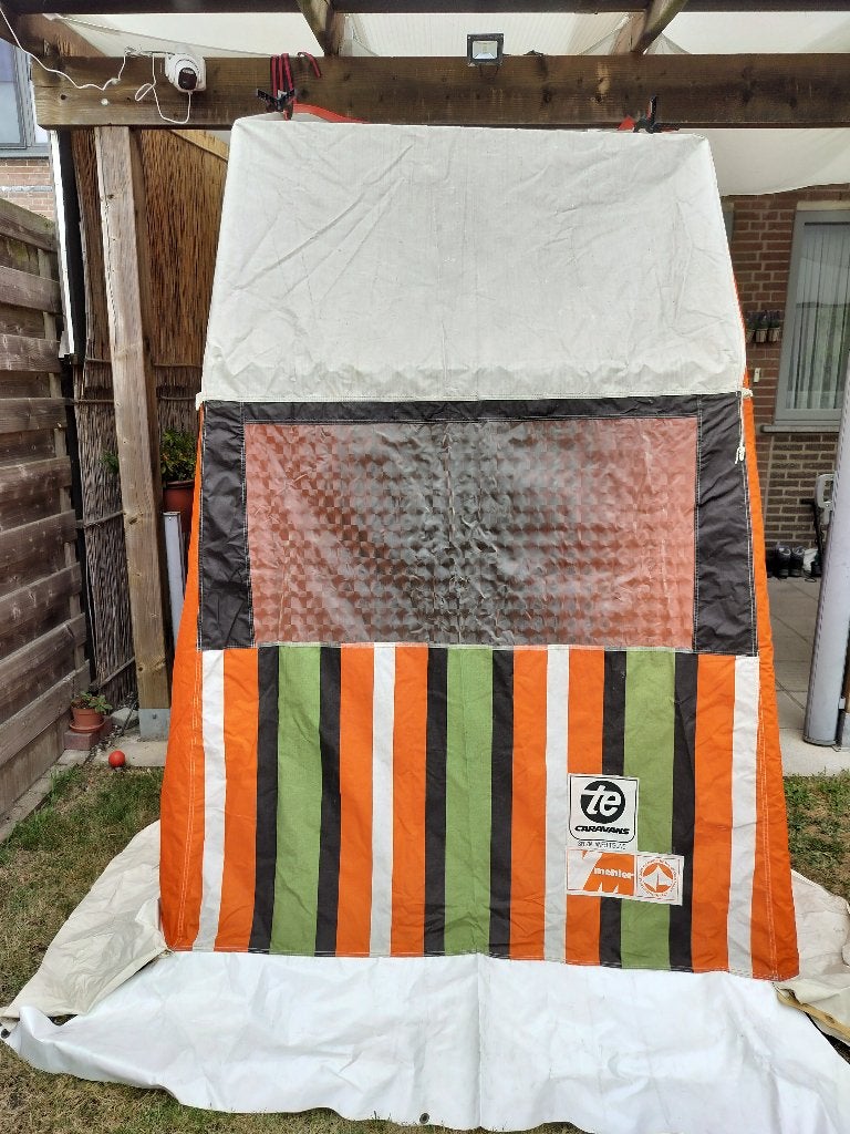 Wintertent, Ophalen