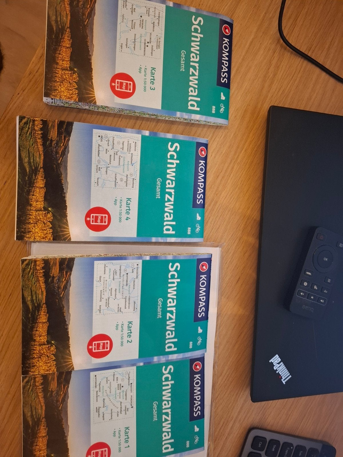 Kompass Kaartset 888 Zwarte Woud - Als Nieuw, Ophalen of Verzenden, Nieuw, Duitsland, Landkaart