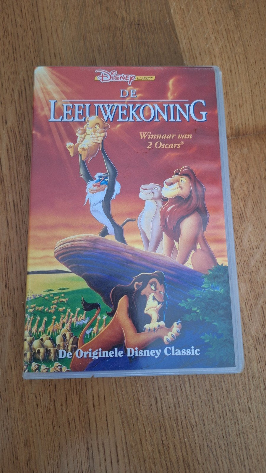 De Leeuwenkoning VHS - Disney Classic, Cd's en Dvd's, Gebruikt, Alle leeftijden, Kinderfilm, VHS