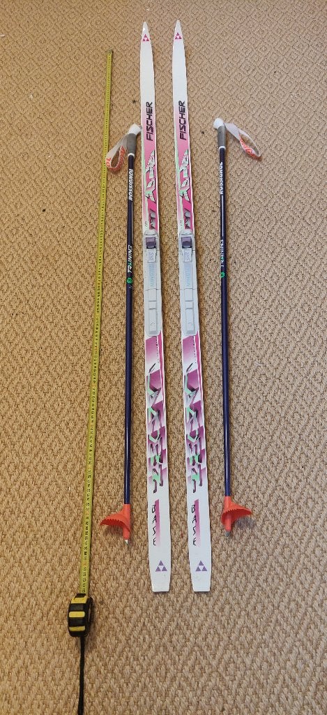 Fisher langlauf ski's 180cm, Ophalen, Zo goed als nieuw, Ski's, Fischer