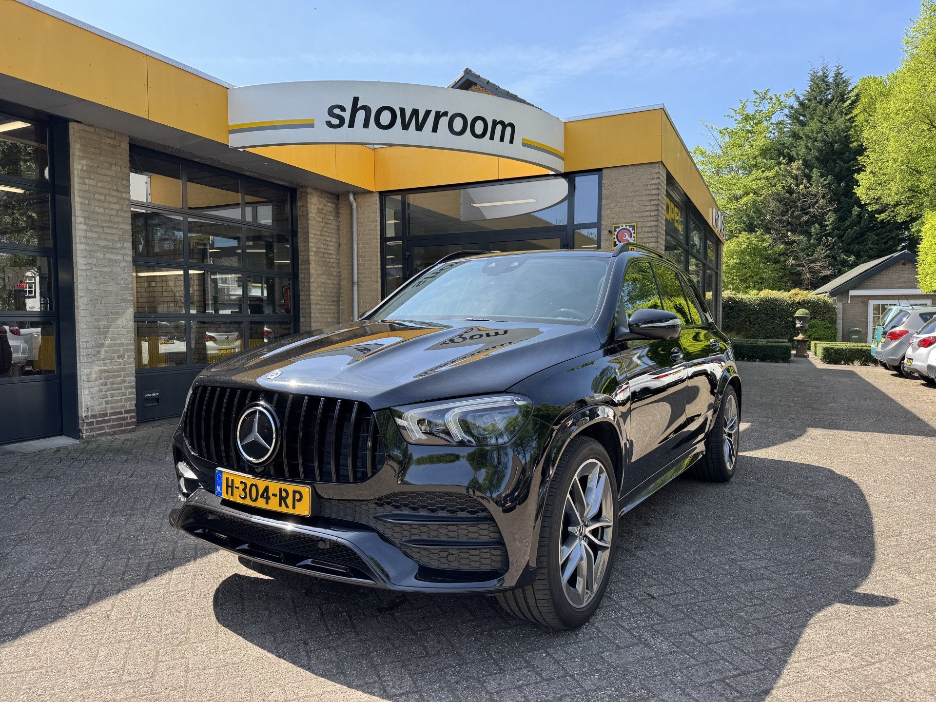 Mercedes-Benz GLE 300 d 4MATIC Premium Plus AMG Pano Schuifd, Auto's, Automaat, Gebruikt, Euro 6, 4 cilinders