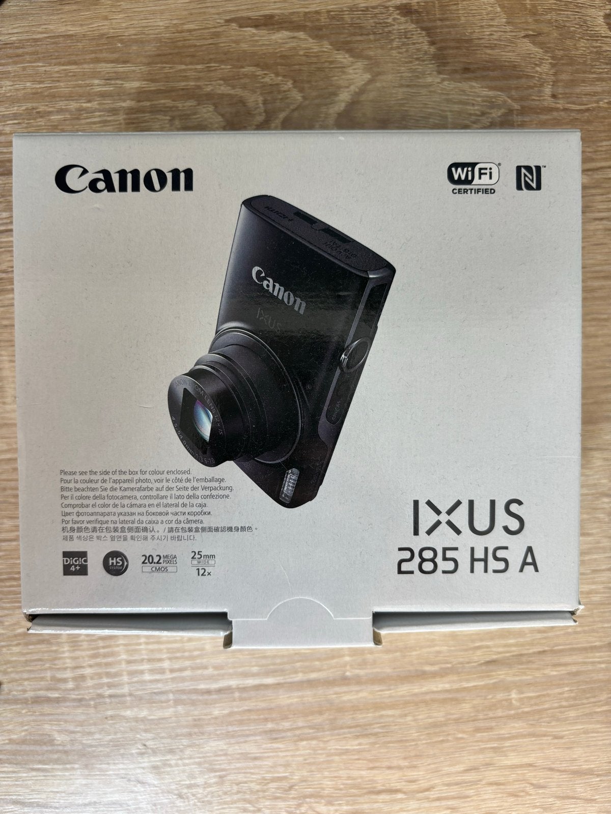 Canon IXUS 285 HS A met SD kaart, Canon, Ophalen of Verzenden, Zo goed als nieuw, Compactcamera