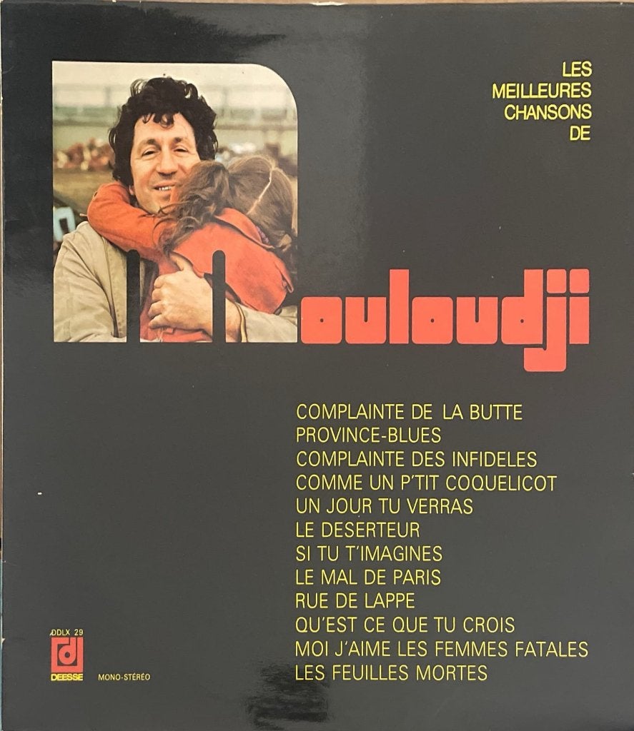 Mouloudji - Les Miilleures Chansons, Cd's en Dvd's, LP, Gebruikt, Traditioneel en Volksmuziek, Ophalen of Verzenden