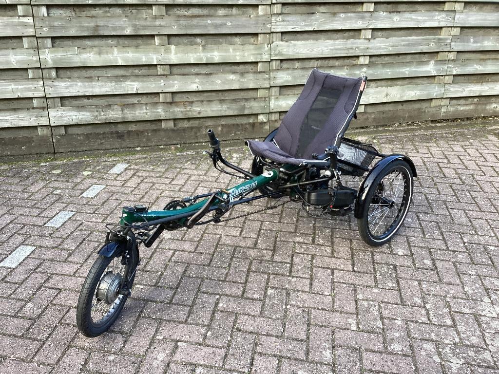 Hase 3 wielfiets met ondersteuning, Fietsen en Brommers, Fietsen | Driewielfietsen, Gebruikt, Ophalen of Verzenden