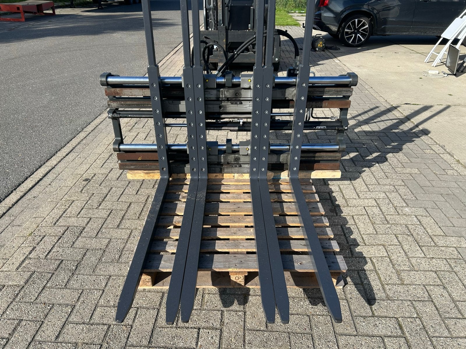 Kaup vorkenversteller - Voorzetapparatuur, Meer dan 4000 kg, Ophalen of Verzenden, Hydraulisch, Voorzetapparatuur
