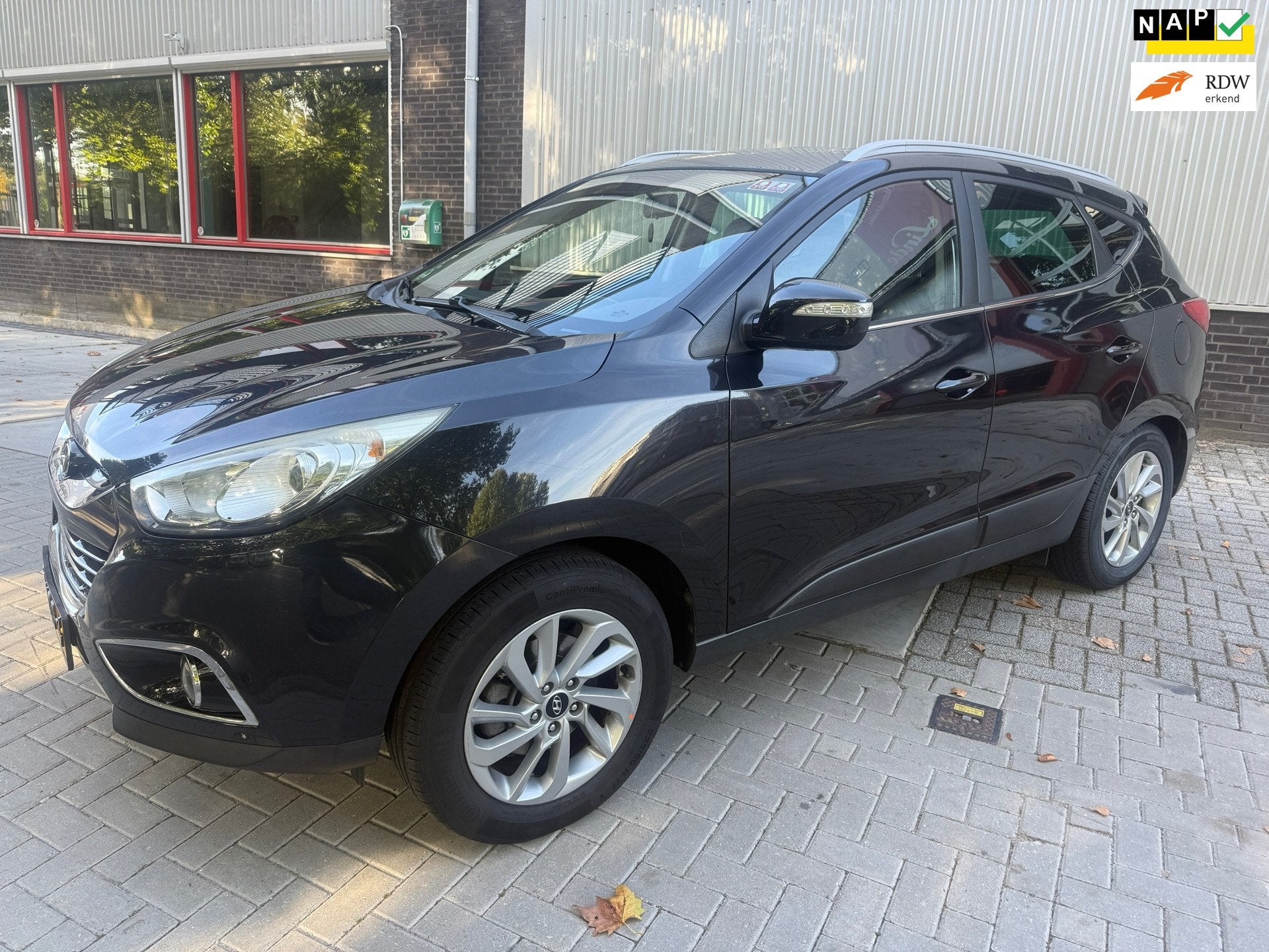 Hyundai Ix35 2.0i Business Edition, Auto's, Gebruikt, 4 cilinders, Leder en Stof, Origineel Nederlands