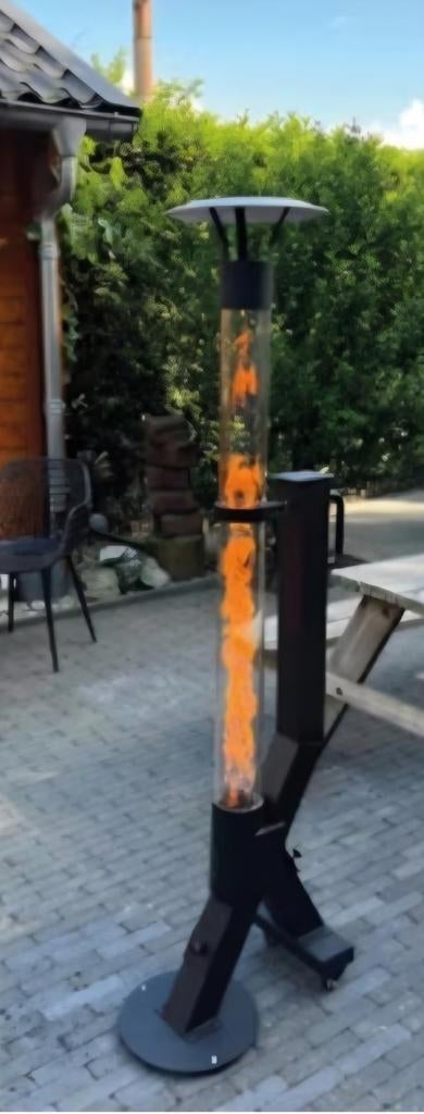 *nieuw* Pellet Power Heater xxl poedercoating zwart, Ophalen, Nieuw