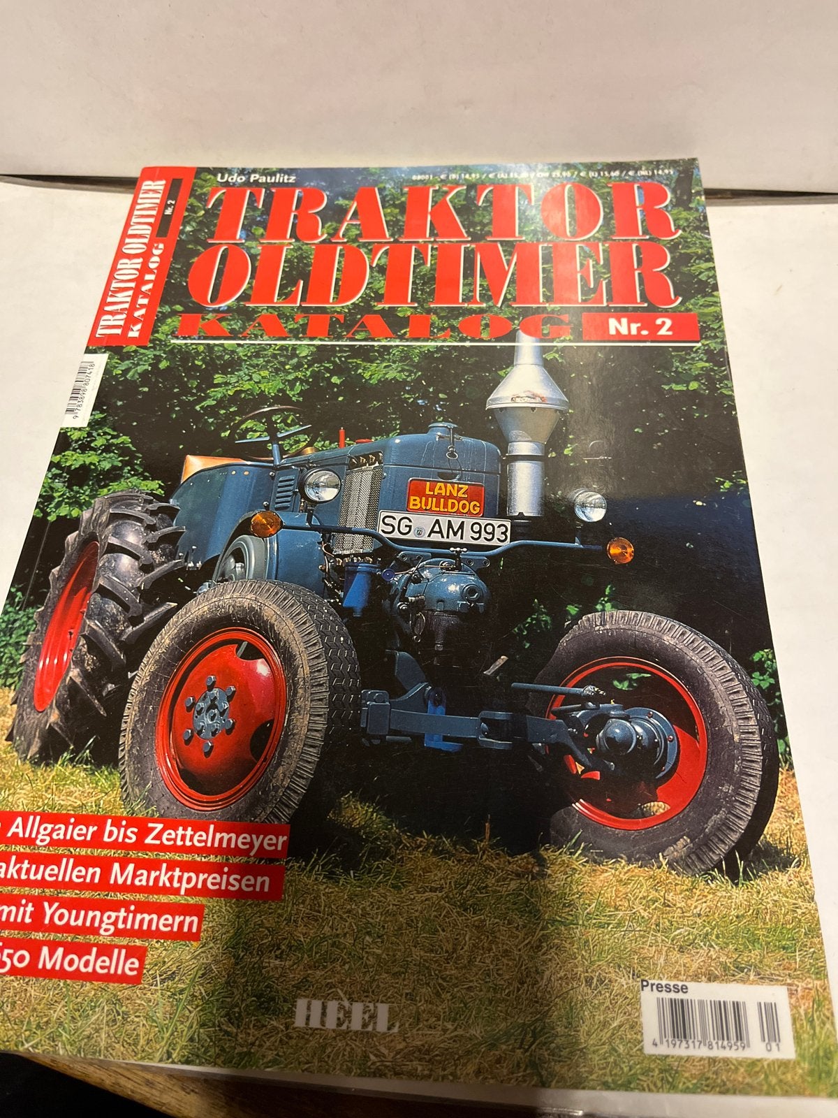 Duitse Traktor Oldtimer Catalogus - Editie Nr. 2, Ophalen of Verzenden, Gelezen, Overige merken