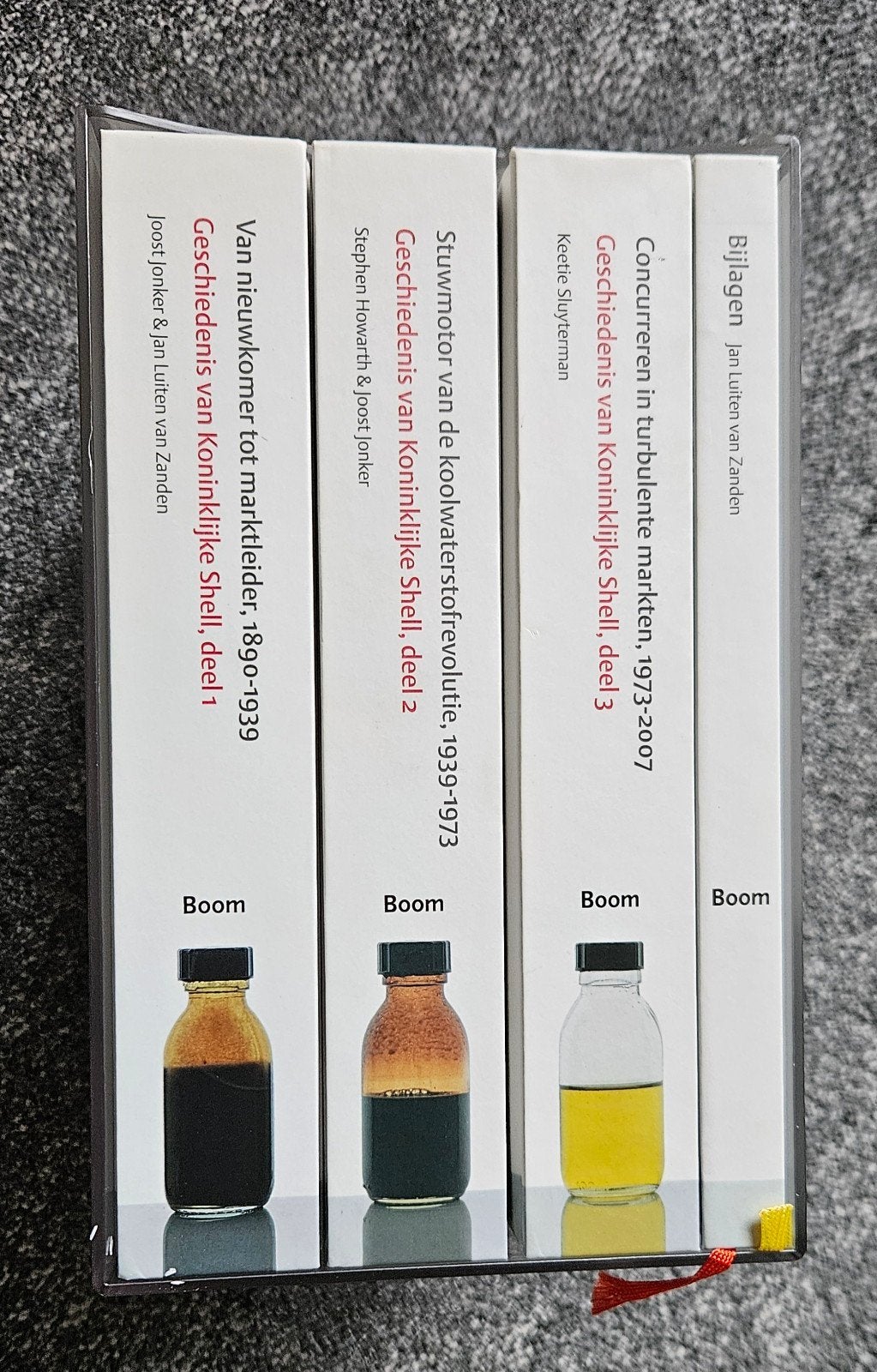 Geschiedenis van Koninklijke Shell - Complete Set, Ophalen, 20e eeuw of later, Zo goed als nieuw