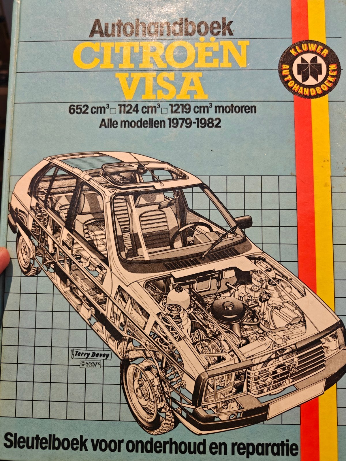 Kluwer werkplaatshandboek Citroën Visa 1979-1982, Ophalen of Verzenden