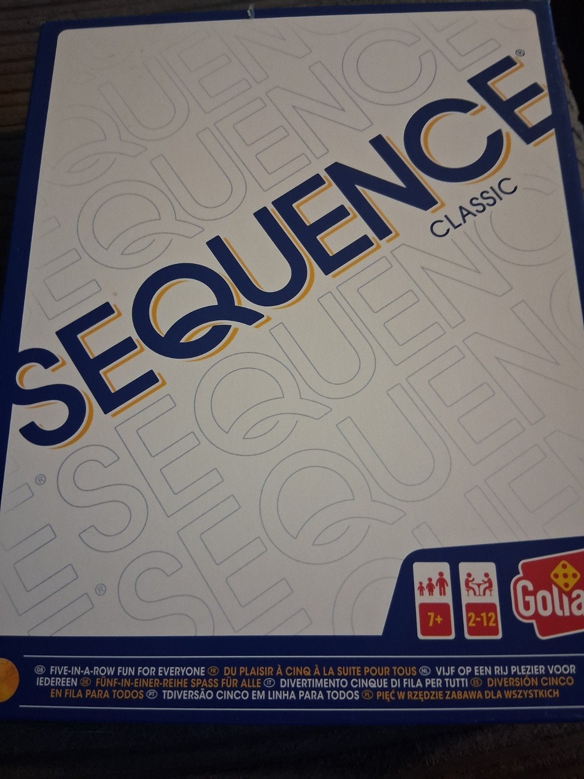 Sequence Classic, Hobby en Vrije tijd, Gezelschapsspellen | Bordspellen, Ophalen of Verzenden, Zo goed als nieuw