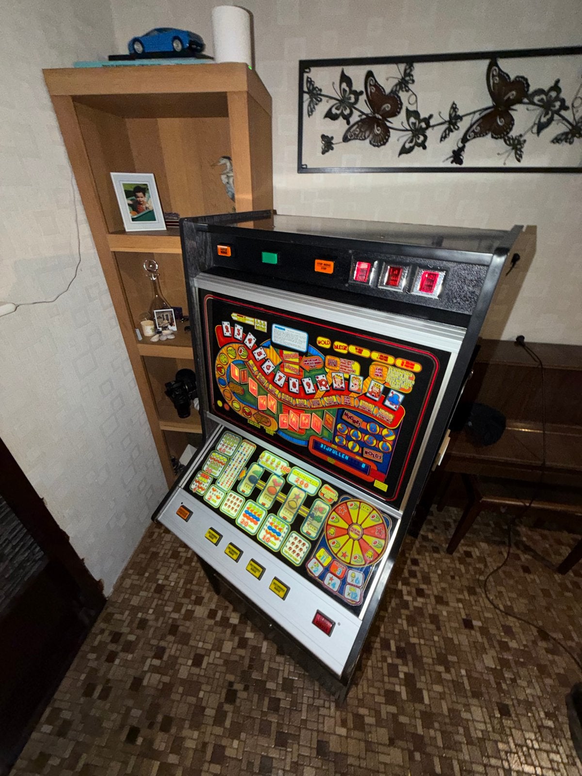 Gokkast Bell Fruit - Vintage Arcade Machine, Overige munten, Ophalen, Gebruikt