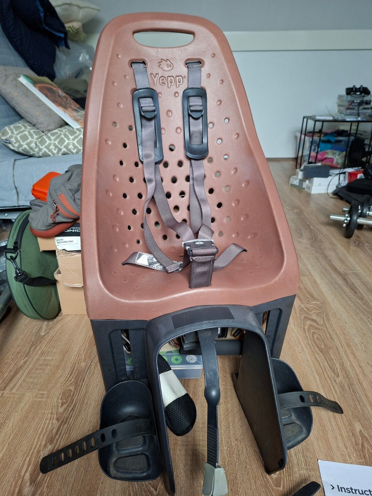 Yepp Thule Achterzitje met EasyFit Adapter, Ophalen, Achterzitje, Yepp Thule, Gebruikt