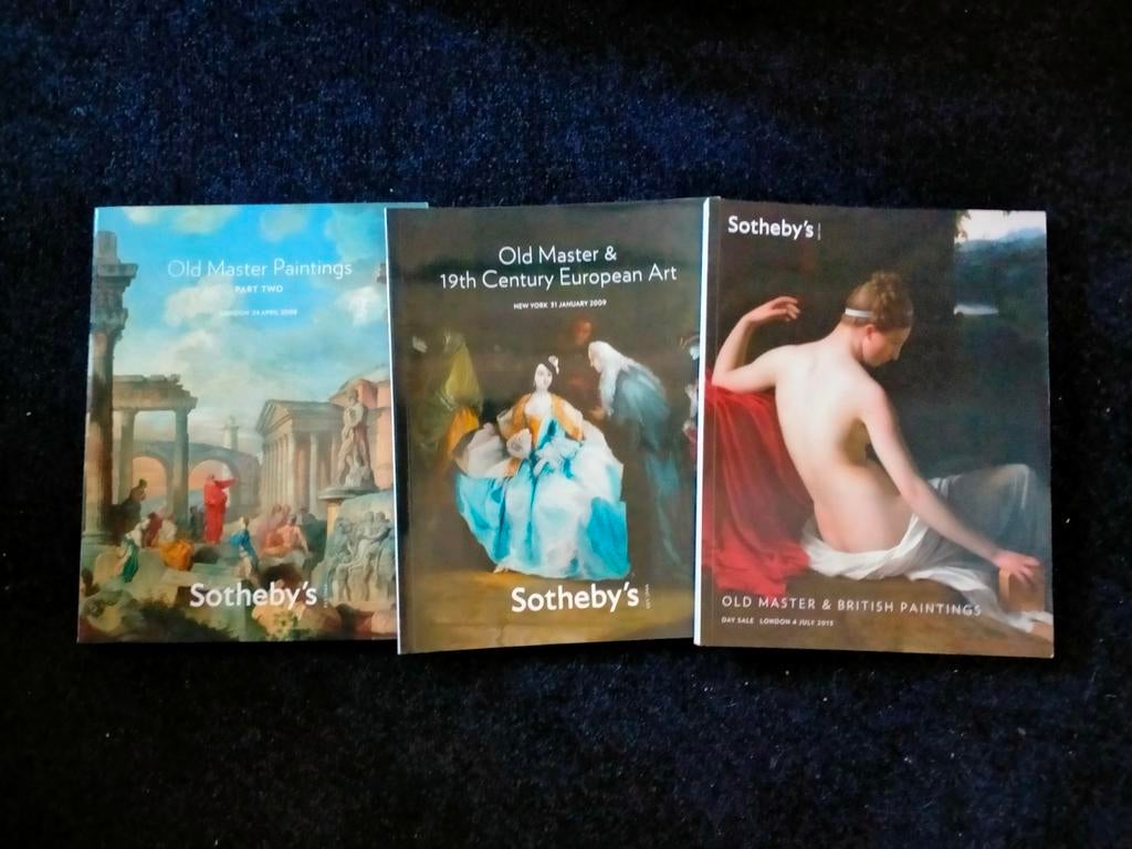 3 x Sotheby,s veiling catalogus, Boeken, Ophalen of Verzenden