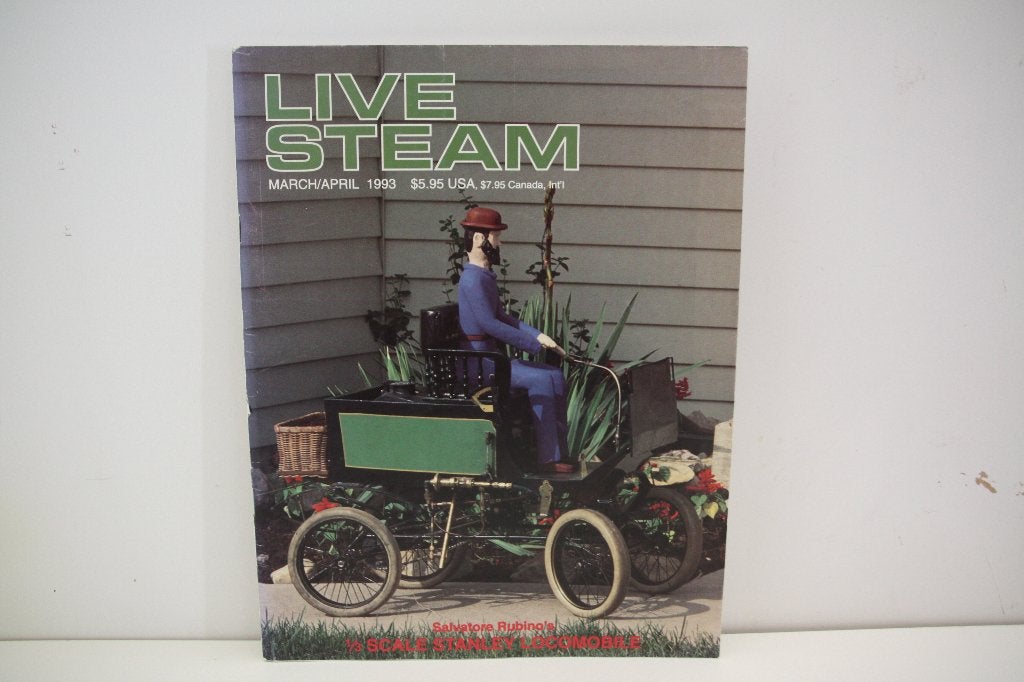 Live Steam Magazine March/ April 1993., Ophalen of Verzenden, Zo goed als nieuw, Sport en Vrije tijd