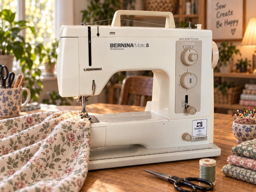Bernina naaimachine Matic 801 – Naaikeur gecontroleerd, Ophalen, Gebruikt, Naaimachine, Bernina