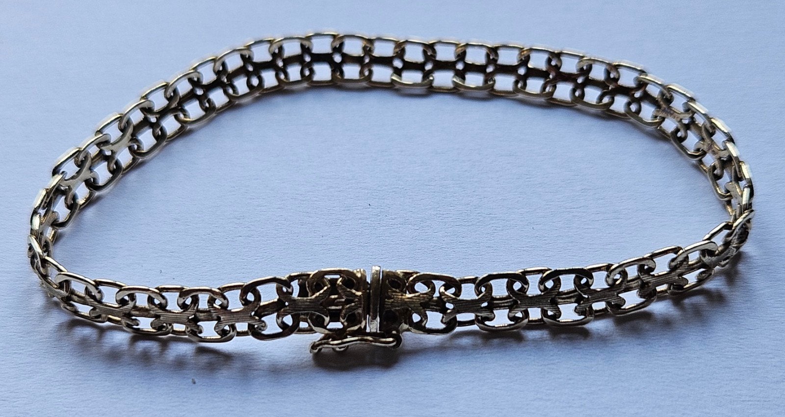 14k gouden armband .585, Sieraden, Tassen en Uiterlijk, Armbanden, Ophalen of Verzenden, Zo goed als nieuw, Goud, Goud
