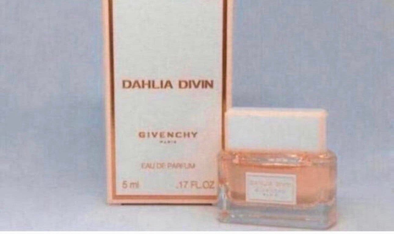 Parfum miniatuur Dahlia Divin Givenchy 5 ml eau de parfum, Verzamelen, Verzenden, Nieuw, Miniatuur, Gevuld