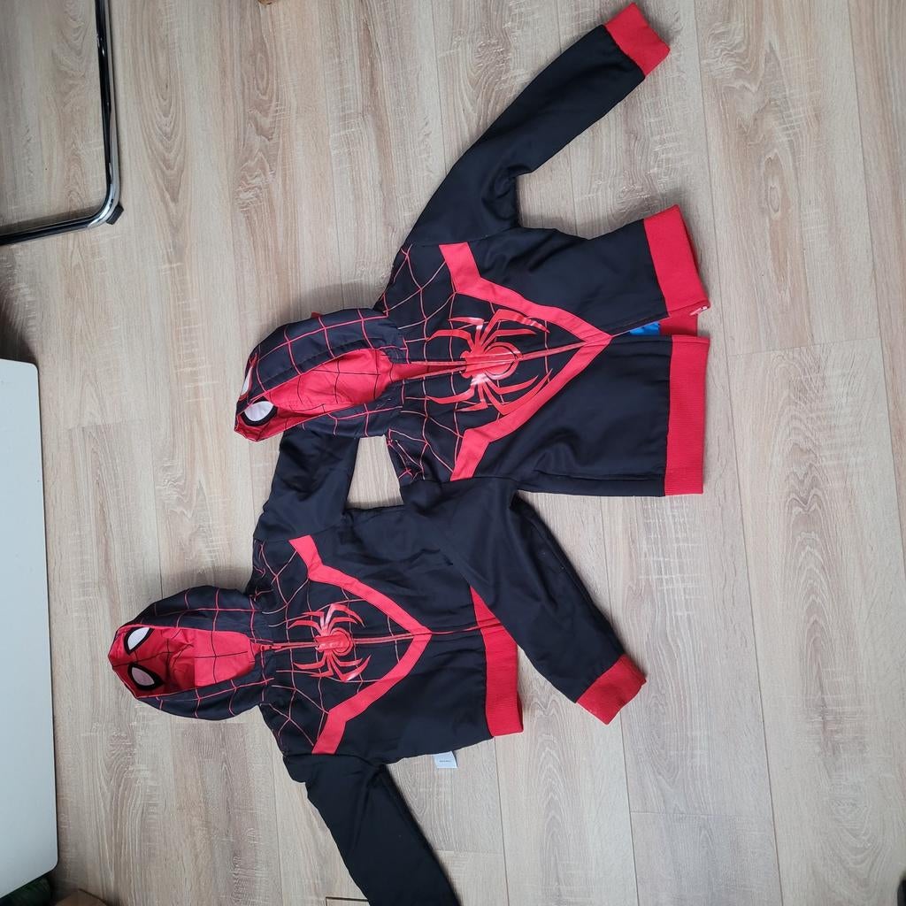 Originele Spiderman omkeerbare jassen, Ophalen of Verzenden, Zo goed als nieuw, Marvel, Jongen