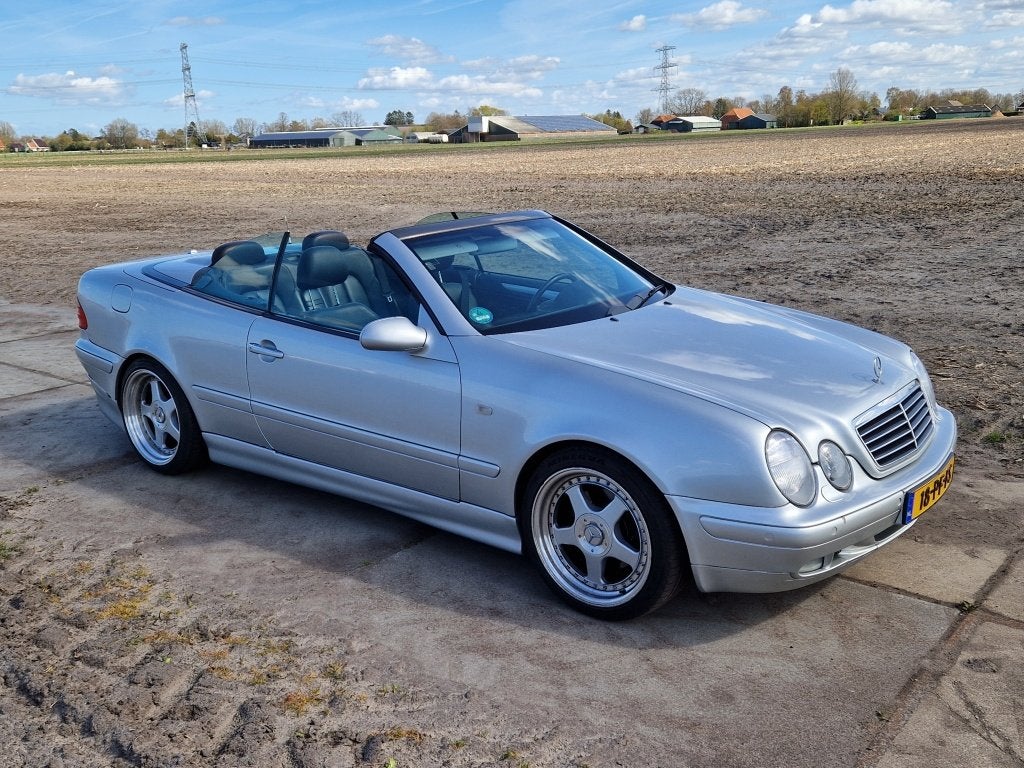Mercedes-Benz CLK-Klasse Cabrio 156Dkm 320 Elegance, Auto's, Automaat, Achterwielaandrijving, Cabriolet, 4 stoelen
