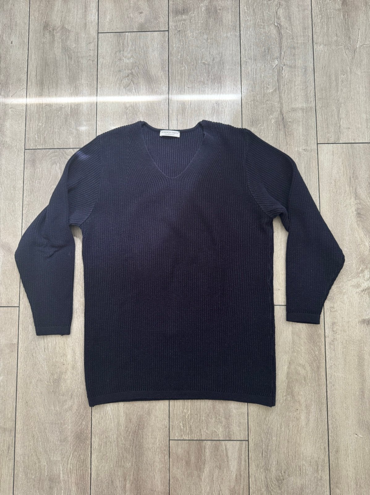 Roberto Sarto Collection Donkerblauwe Trui maat XL, Ophalen of Verzenden, Zo goed als nieuw, Maat 38/40 (M), Blauw