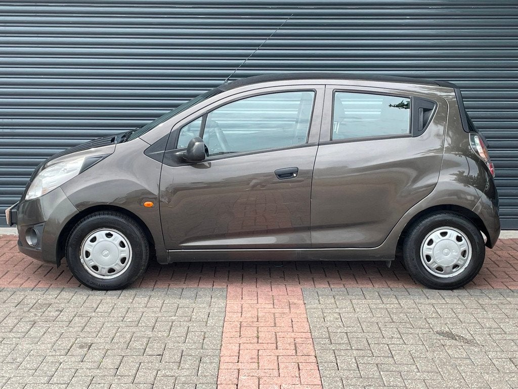 Chevrolet Spark 1.0 16V L Rijdt super !, Auto's, Chevrolet, Voorwielaandrijving, Stof, Gebruikt, Zwart