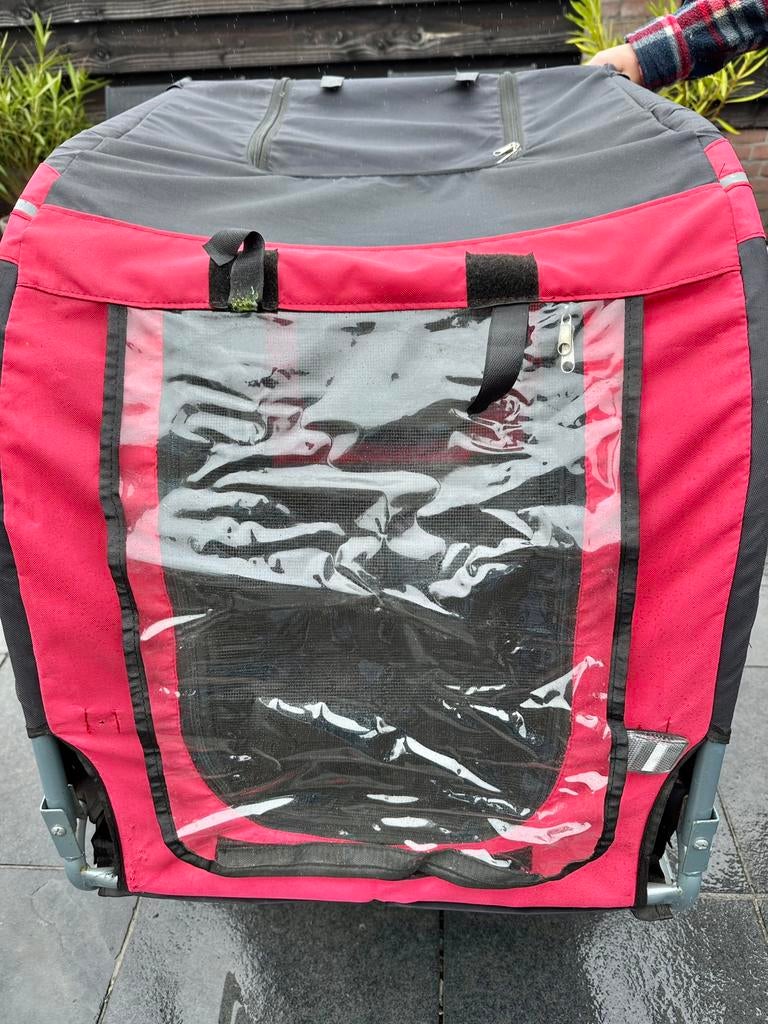 GERESERVEERD Fietskar hond, Ophalen, Gebruikt, Hondenkar, 20 tot 40 kg