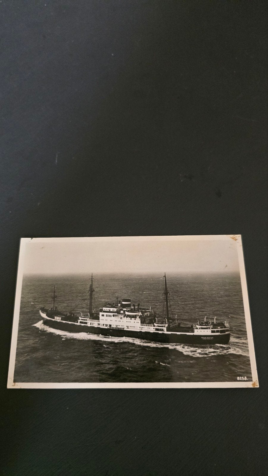 MS Oranjestad Schip Ansichtkaart - Koninklijke Nedl, Verzamelen, Scheepvaart, Ophalen of Verzenden, Kaart, Foto of Prent