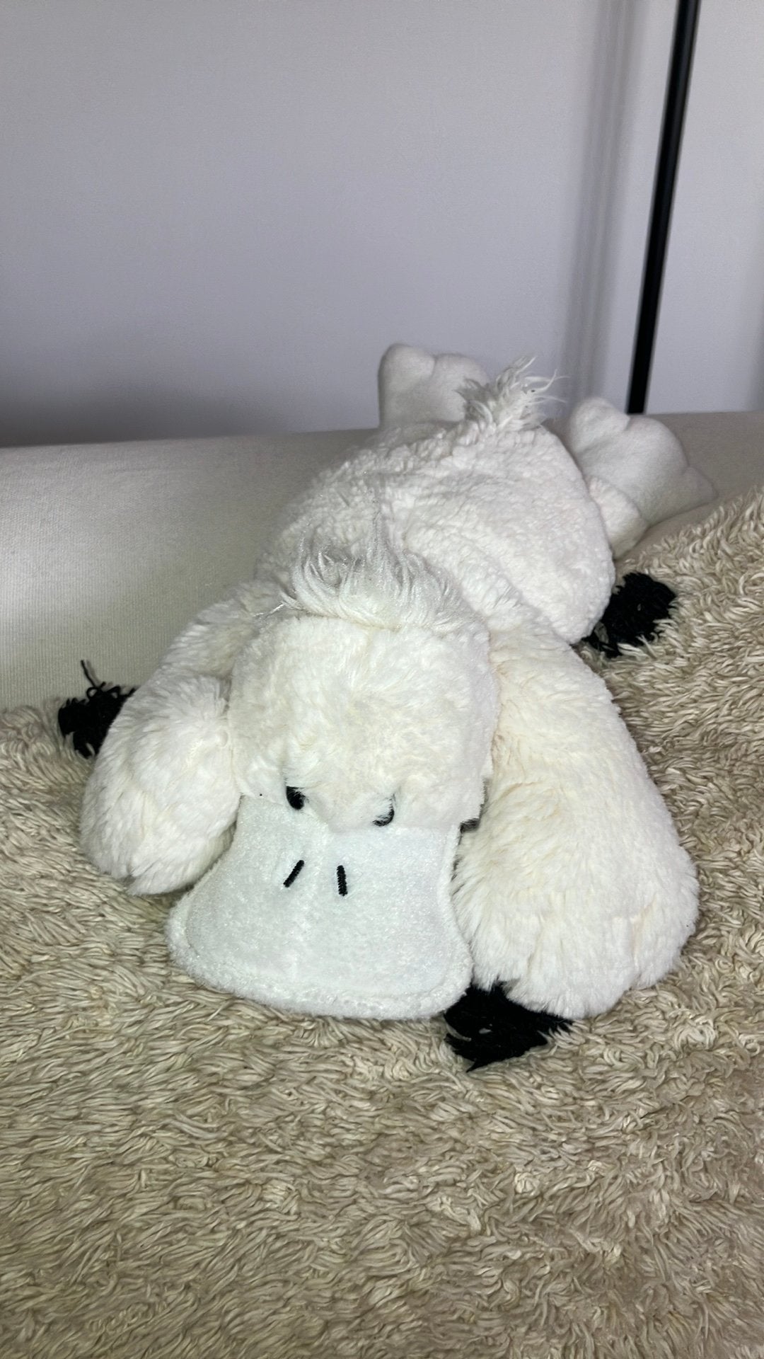 Anna club plush eend, Ophalen of Verzenden, Zo goed als nieuw, Eend